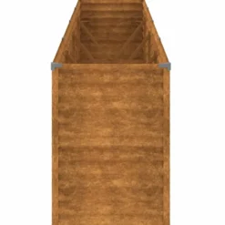 Istutuslaatikko 385x50x69 cm corten-teräs
