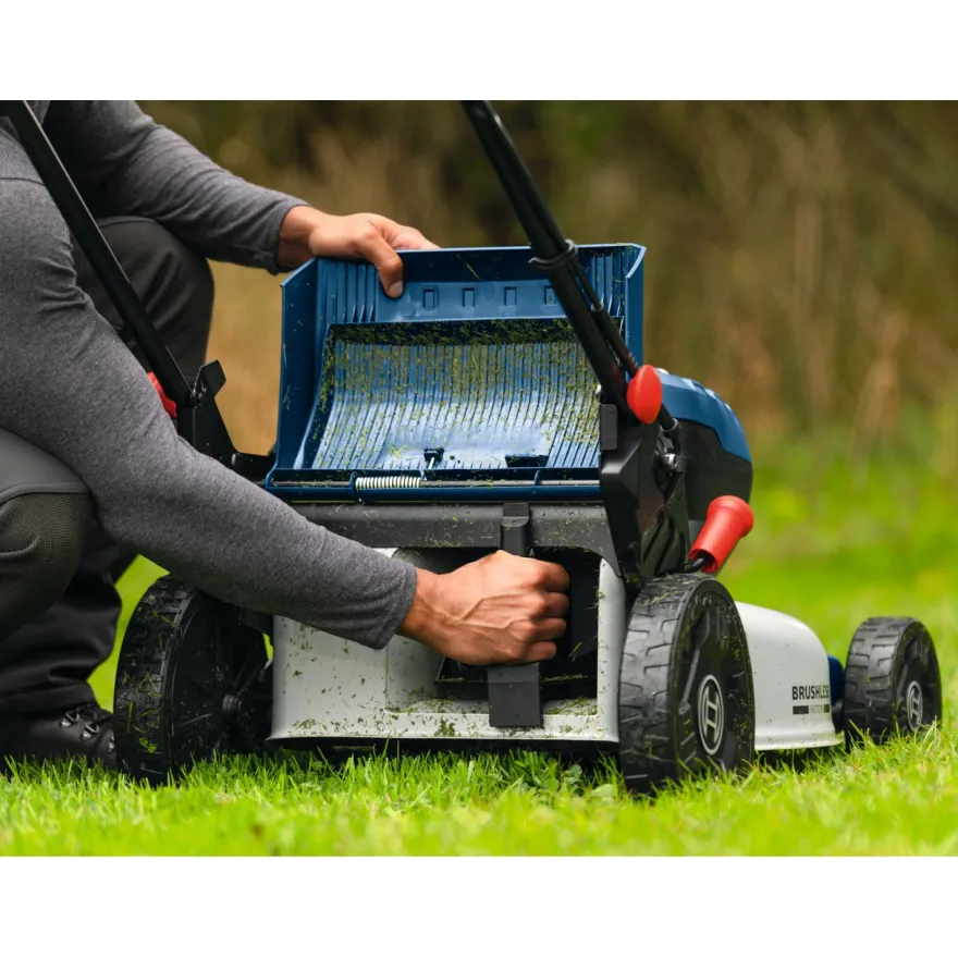 Itsevetävä akkuruohonleikkuri Bosch GRA 18V2-46SP, 2x18V, ilman akkuja
