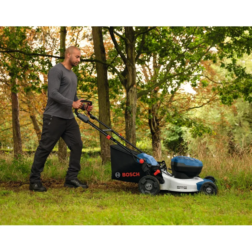 Itsevetävä akkuruohonleikkuri Bosch GRA 18V2-46SP, 2x18V, ilman akkuja