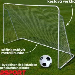 Jalkapallomaali ProSport Real 240x150cm, 2kpl