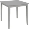 Jatkettava ruokapöytä harmaa (80-120)x80x74 cm mdf