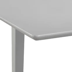 Jatkettava ruokapöytä harmaa (80-120)x80x74 cm mdf