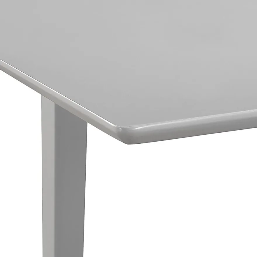 Jatkettava ruokapöytä harmaa (80-120)x80x74 cm mdf