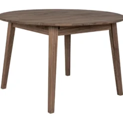 Jatkettava ruokapöytä House Nordic Metz, ø118x118-158cm, ruskea