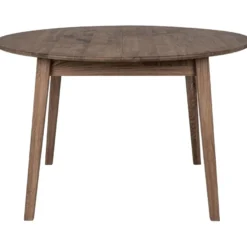 Jatkettava ruokapöytä House Nordic Metz, ø118x118-158cm, ruskea