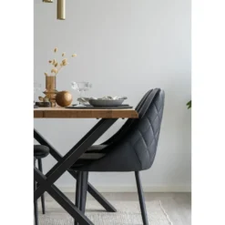 Jatkettava ruokapöytä House Nordic Toulon, ruskea