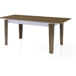 Jatkettava ruokapöytä Linento Furniture Cunda-298X, 140/175x80cm
