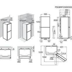 Jääkaappipakastin Electrolux Series 800 LNT8MB36B, 59.5cm, 363l, musta