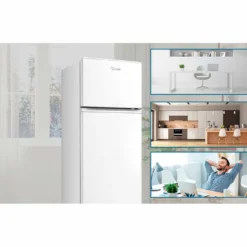 Jääkaappipakastin Midea MDRT294FGE01, 55 cm, 163/41 l, valkoinen