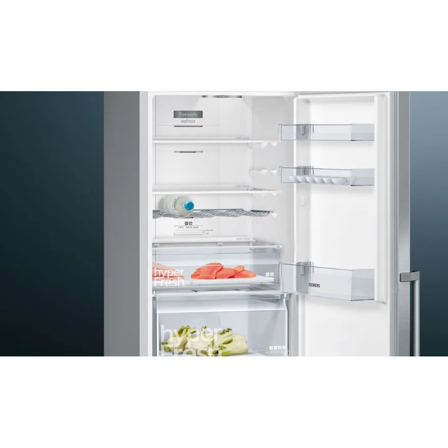 Jääkaappipakastin Siemens iQ300 KG36NVIER 60cm, 247/110 l, teräs