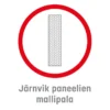 Järnvik Decoration -paneelin mallipala
