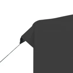 Juhlateltta kokoontaittuva seinillä alumiini 2x2 m antrasiitti (48932)