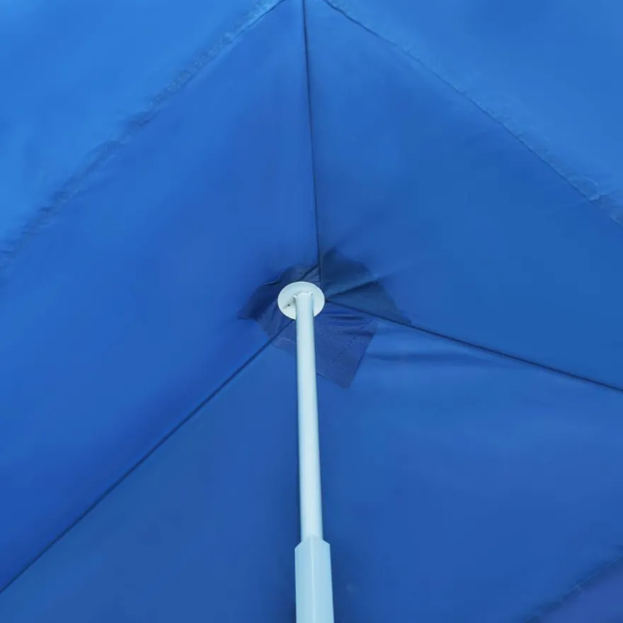 Juhlateltta Pop-up kokoontaitettava, 5 sivuseinää, 3x9m, sininen