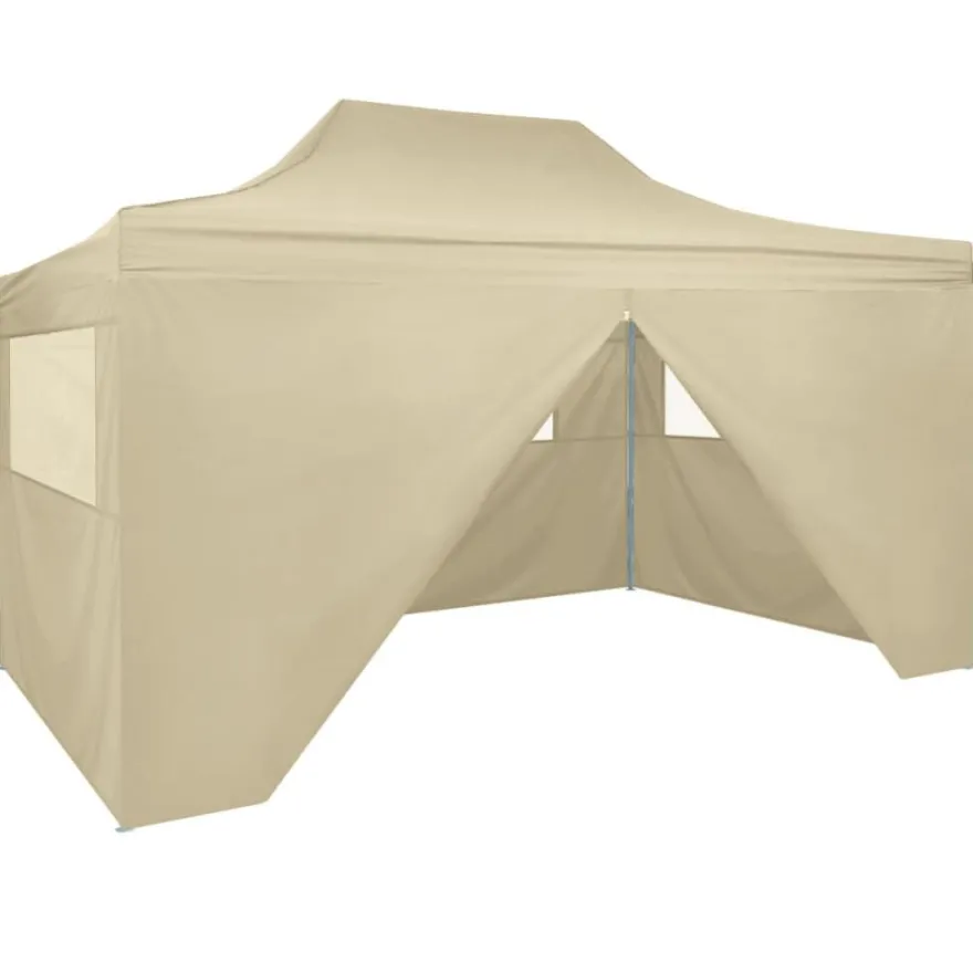 Juhlateltta Pop-up kokoontaitettava, seinillä, 3x4.5m kerma