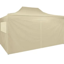 Juhlateltta Pop-up kokoontaitettava, seinillä, 3x4.5m kerma