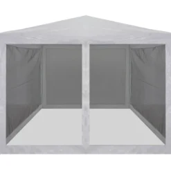 Juhlateltta 4 verkkosivuseinää 4x3 m