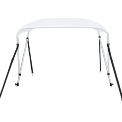2-kaarinen bimini-kate, valkoinen 180x130x110 cm