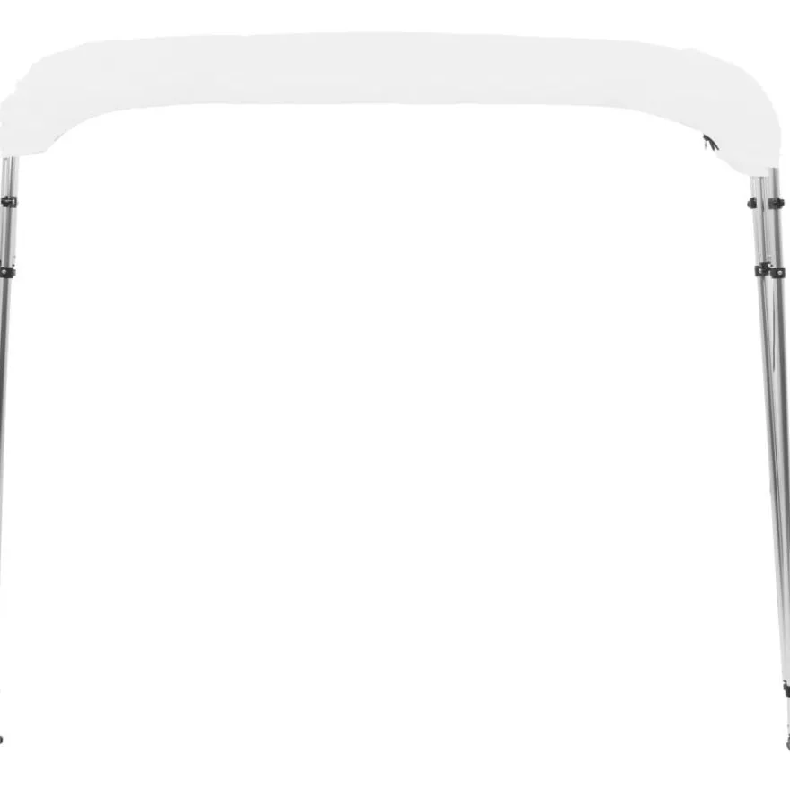 4-kaarinen bimini-kate valkoinen 243x210x117 cm