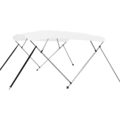 4-kaarinen bimini-kate valkoinen 243x210x117 cm