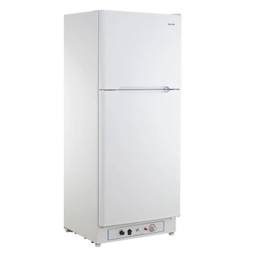 Kaasujääkaappi pakastelokerolla Sunwind Ventus 225, 60cm, 182/46 l, valkoinen