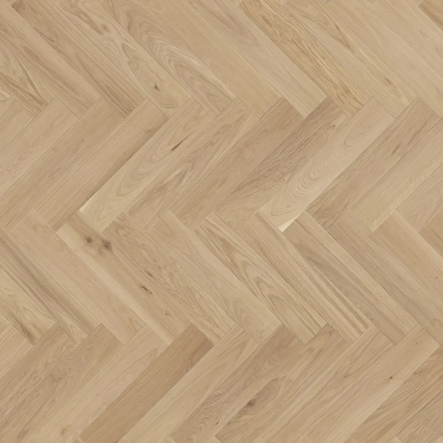 Kalanruotoparketti Tarkett Segno Tammi Blonde, harjattu, öljyvahattu, vasen
