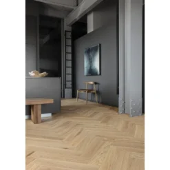 Kalanruotoparketti Tarkett Segno Tammi Blonde, harjattu, öljyvahattu, vasen