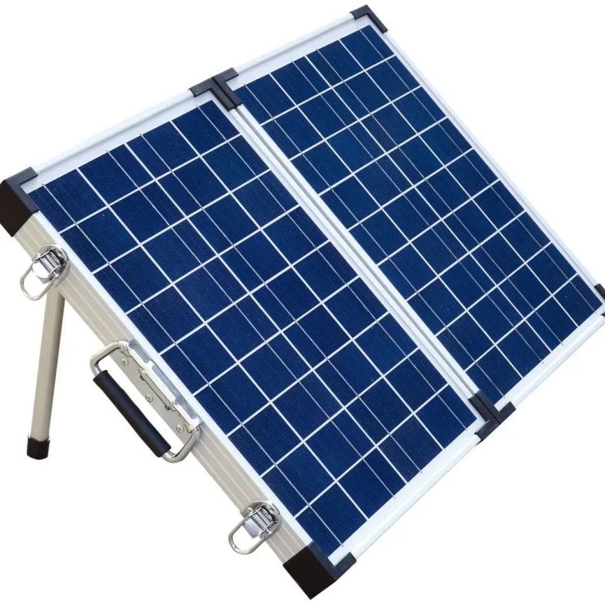 Kannettava ja taitettava aurinkopaneeli Bright Solar, 120W, sis. säätimen