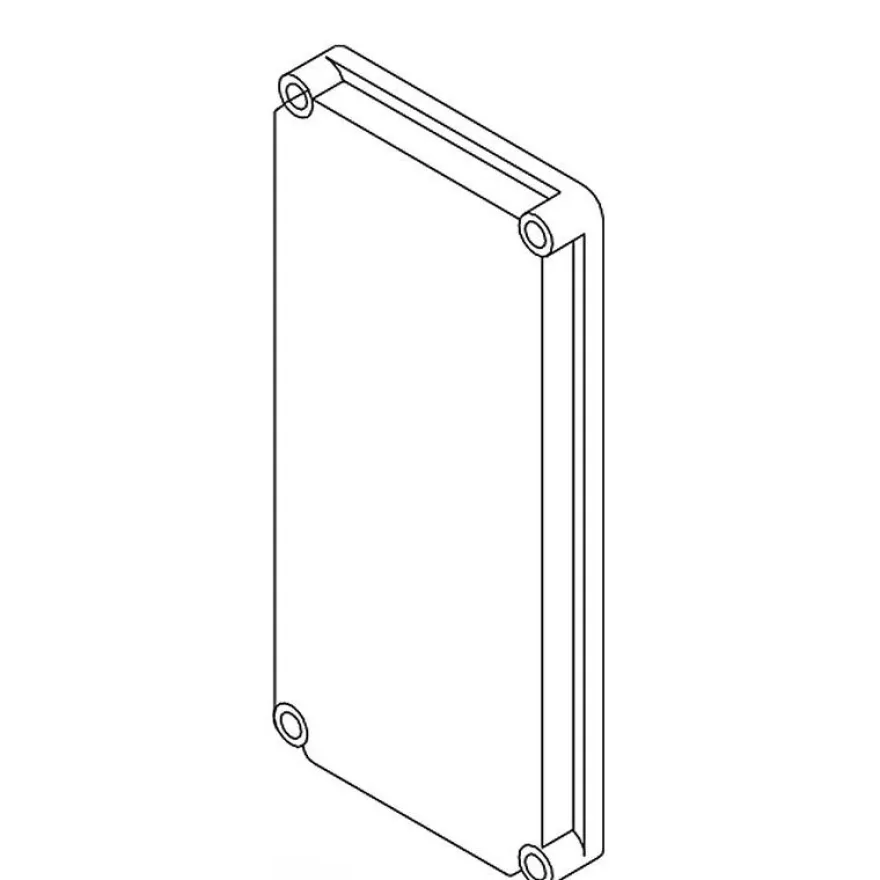 Kansi harmaa EKM 30G 380X190X30