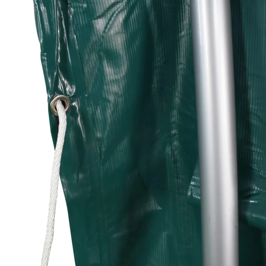 Karjateltta PVC 3,7x3,7 m vihreä