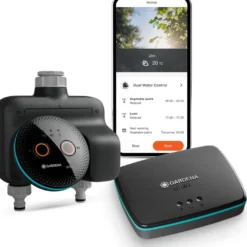 Kastelunohjain Gardena Smart Dual Water Control, 2 ulostuloa sis. Smart Gateway