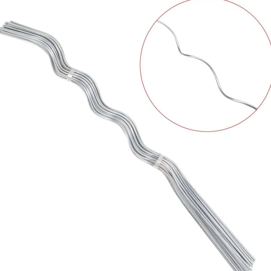 Kasvituet 50 kpl, spiraali, 110 cm, galvanoitu teräs