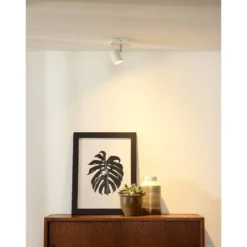 Kattospotti Lucide Rilou, 100x100mm, 5W, himmennettävä, valkoinen