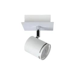 Kattospotti Lucide Rilou, 100x100mm, 5W, himmennettävä, valkoinen