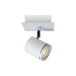 Kattospotti Lucide Rilou, 100x100mm, 5W, himmennettävä, valkoinen