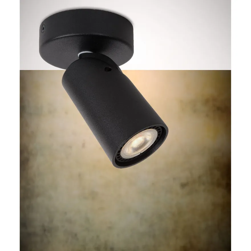 Kattospotti Lucide Xyrus, Ø9cm, IP20, 5W, eri värejä