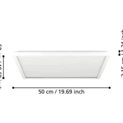 Kattovalaisin Eglo Rovito LED 1CCT IP44 eri kokoja
