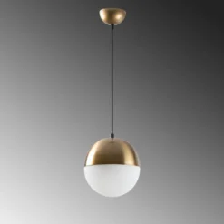 Kattovalaisin Linento Lighting Bastos, Ø20cm, messinki