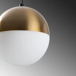 Kattovalaisin Linento Lighting Bastos, Ø20cm, messinki