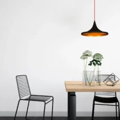 Kattovalaisin Linento Lighting Elmas, Ø35cm, musta