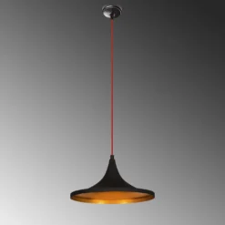 Kattovalaisin Linento Lighting Elmas, Ø35cm, musta
