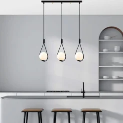 Kattovalaisin Linento Lighting GMN-00009, 3-osainen, musta