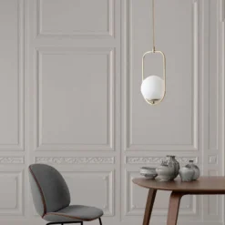 Kattovalaisin Linento Lighting Torrance, Ø18cm, kulta