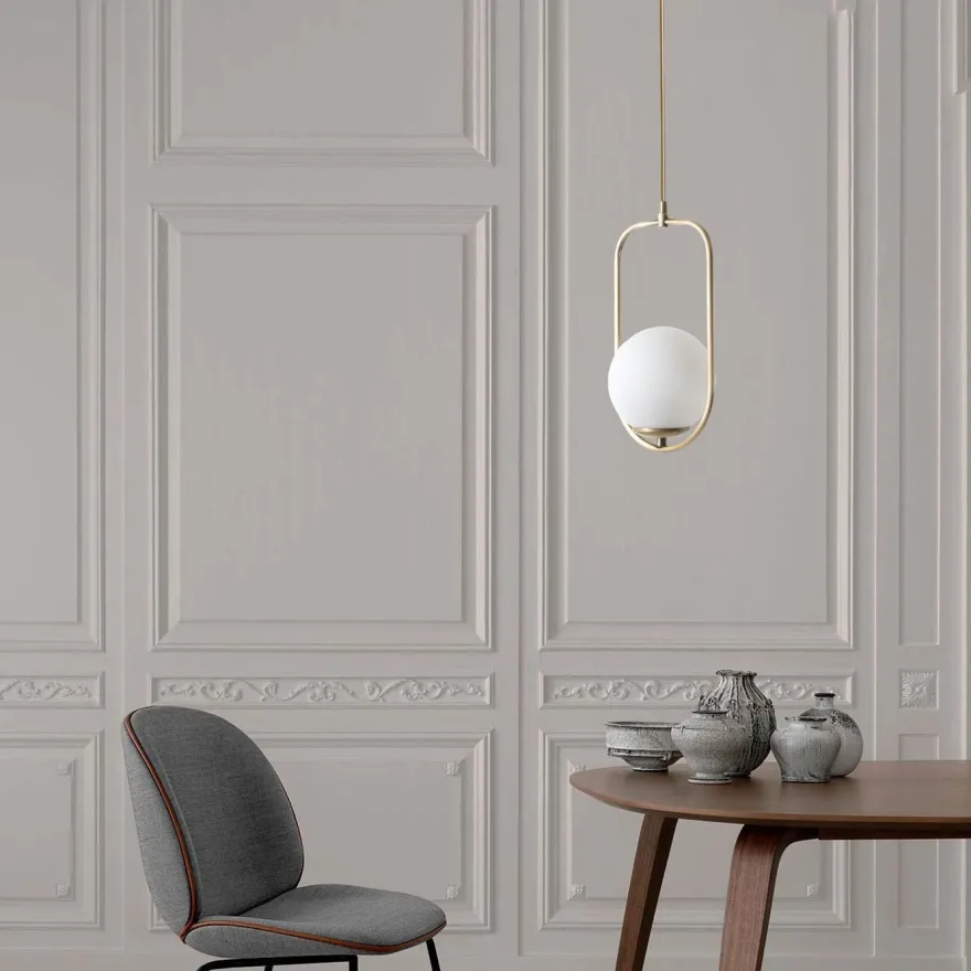 Kattovalaisin Linento Lighting Torrance, Ø18cm, kulta