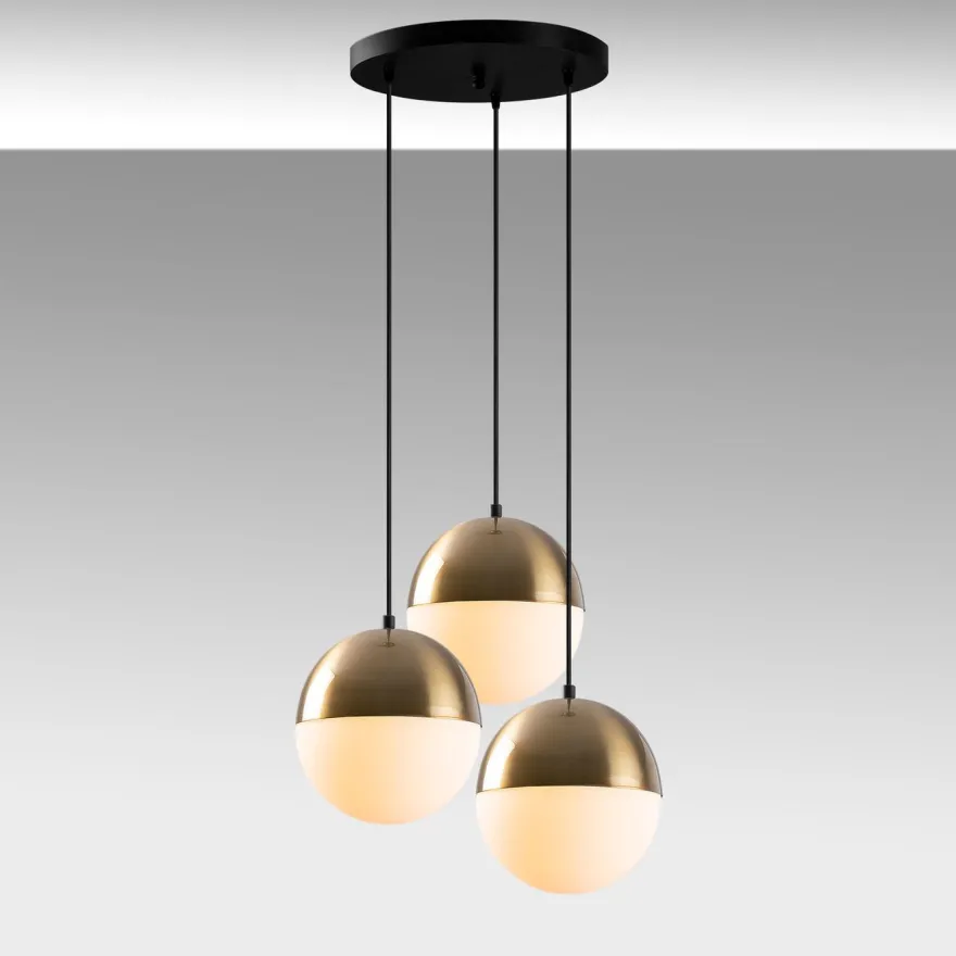 Kattovalaisin Linento Lighting Bastos, 3-osainen, eri värejä