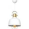 Kattovalaisin Linento Lighting AYD-3340, Ø23cm, valkoinen