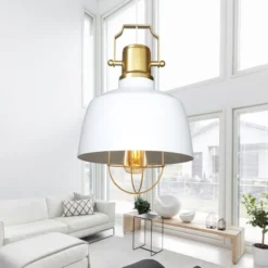 Kattovalaisin Linento Lighting AYD-3340, Ø23cm, valkoinen