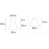 Kattovalaisin Linento Lighting Berceste, kupari, Ø20cm