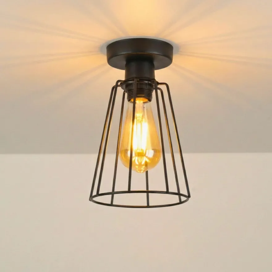 Kattovalaisin Linento Lighting Koniktel musta
