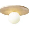 Kattovalaisin Linento Lighting Tor-Tun beige/valkoinen