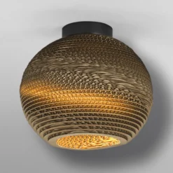 Kattovalaisin Osram Decor Cardboard Ball E27 ruskea